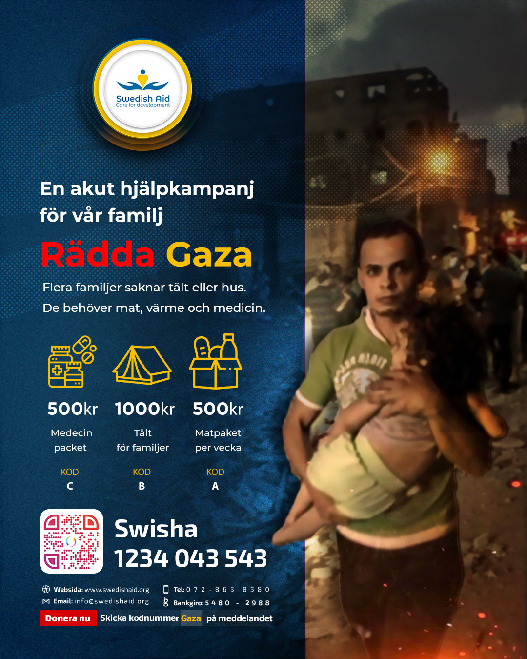 Rädda Gaza sv
